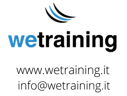 We Training la formazione in materia di sicurezza sul lavoro.